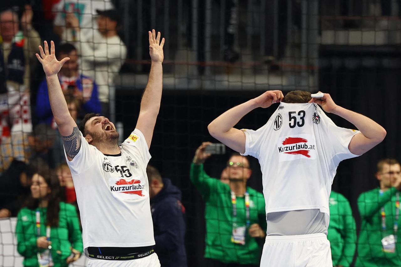 EHF 2024 Men's European Handball Championship - Preliminary Round - Group B - Spain v Austria