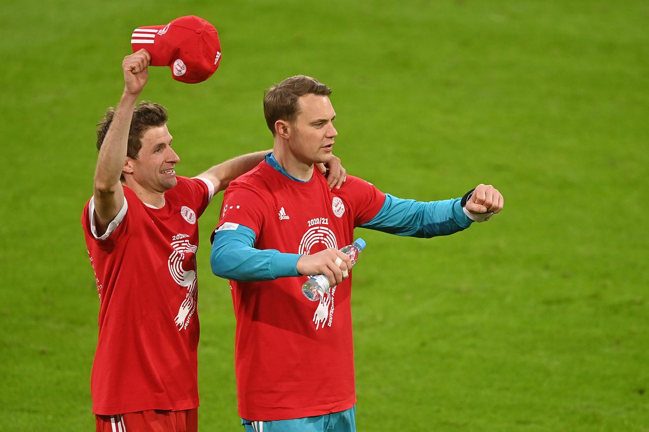 Soccer 1st Bundesliga / FC Bayern Munich -Borussia Monchengladbach 6-0.