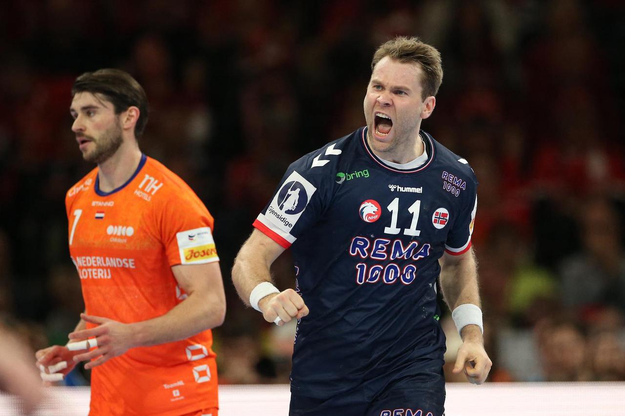 EHF 2024 Men's European Handball Championship - Main Round - Norway v Netherlands