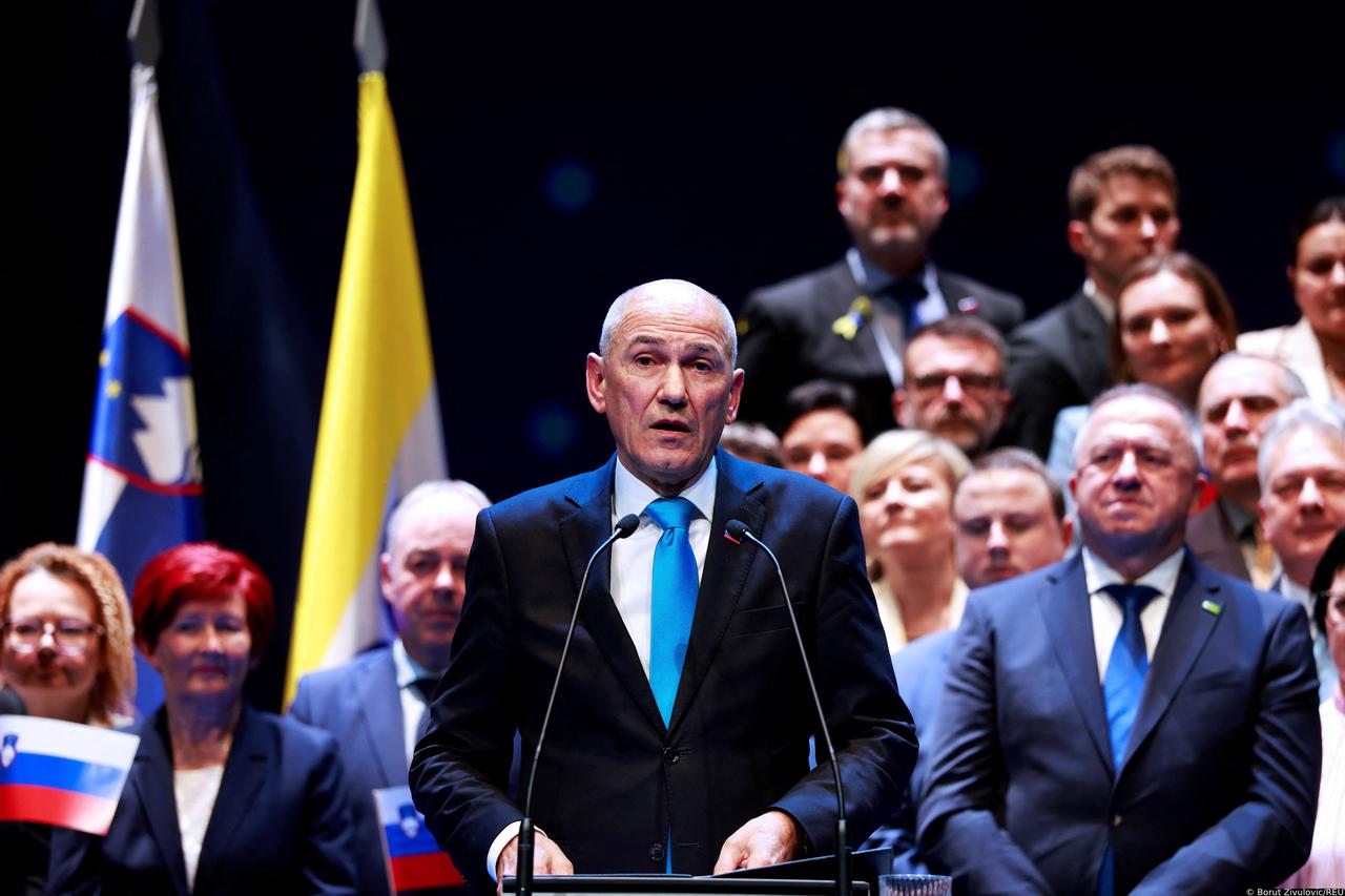 Slovenian Democratic Party congress in Ljubljana