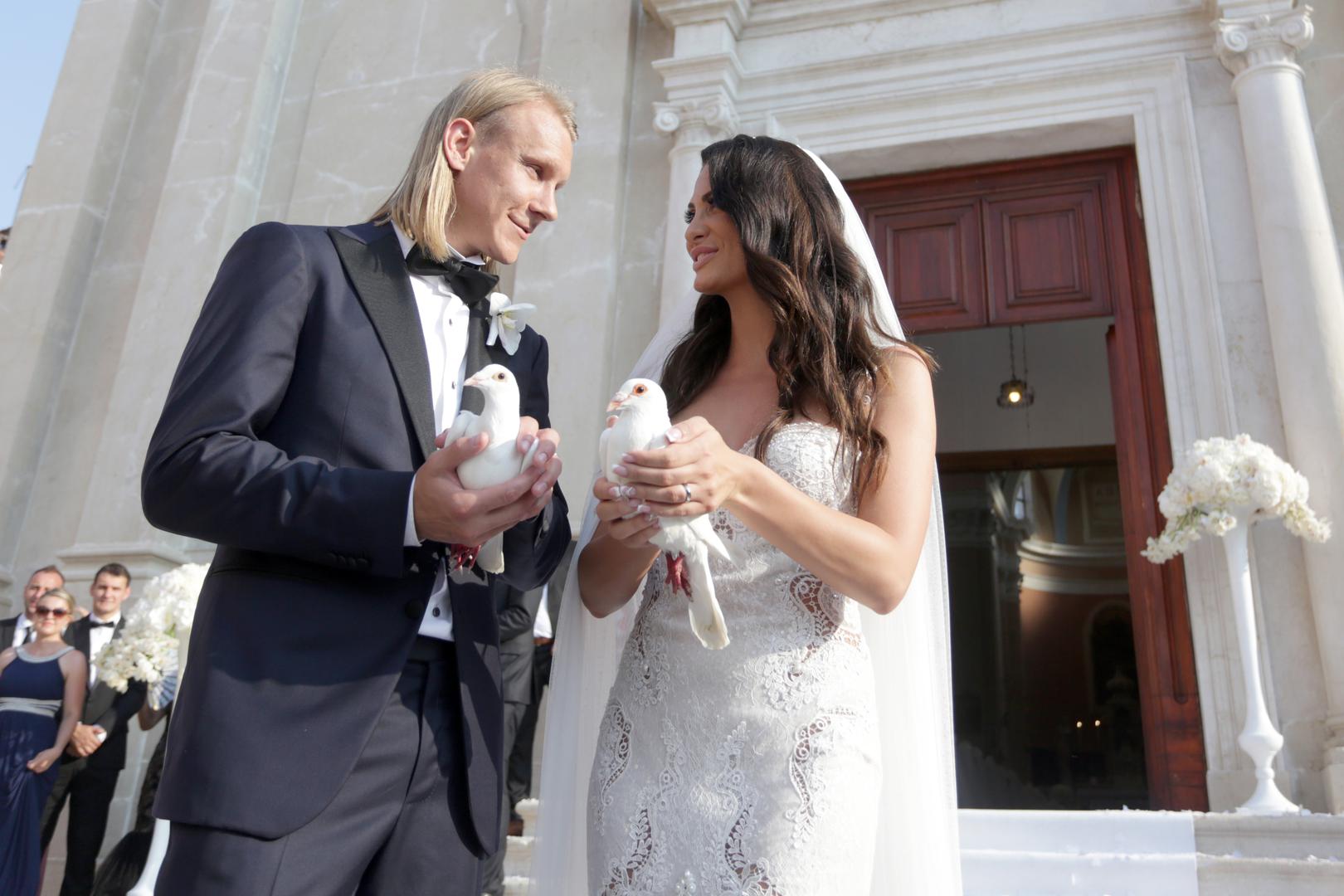 Vjenčanje Domagoja Vide i Ivane Gugić