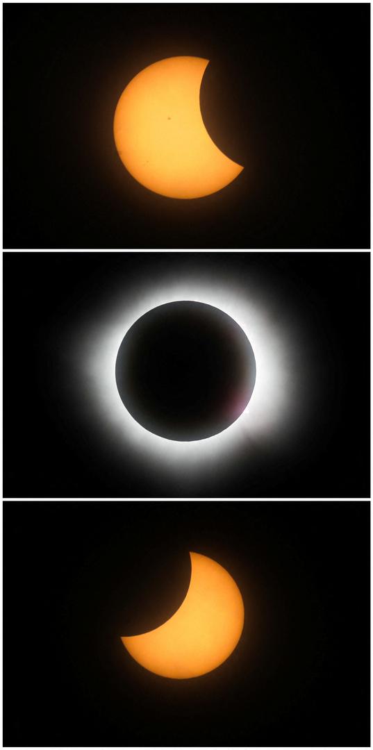 Naime, građani Meksika, SAD-a i Kanada na nebu ovog ponedjeljka mogli su vidjeti potpunu pomrčinu Sunca, a brojni su stoga i odlučili danas iskoristiti priliku i pratiti ovaj relativno rijetki fenomen.
