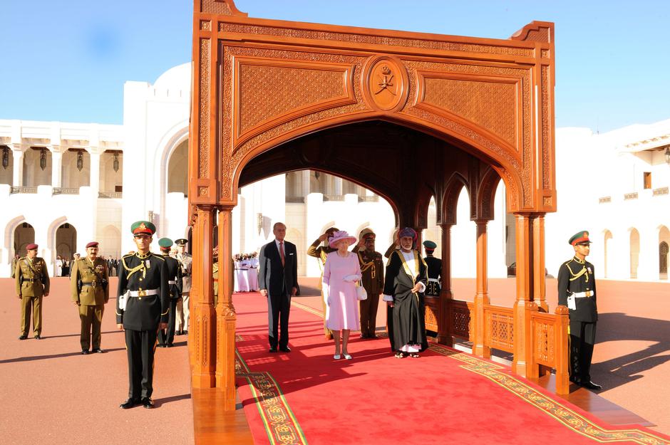 Kraljica Elizabeta u Omanu