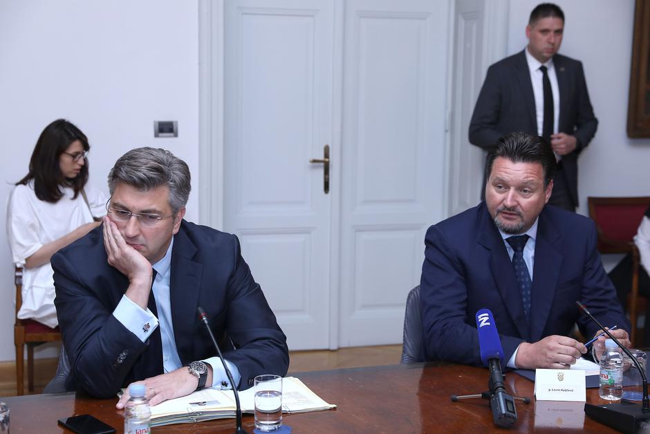 Na Odbor za Ustav stigao i Andrej Plenković