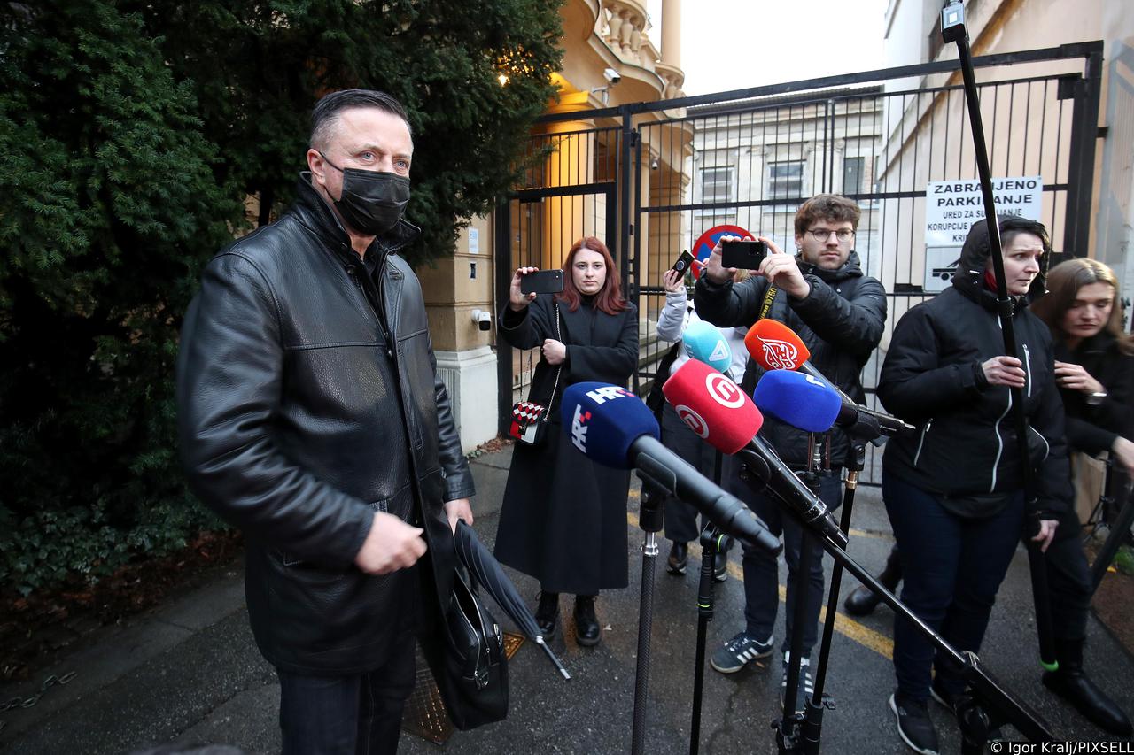 Zagreb: Odvjetnik ministra Horvata dao izjavu medijima