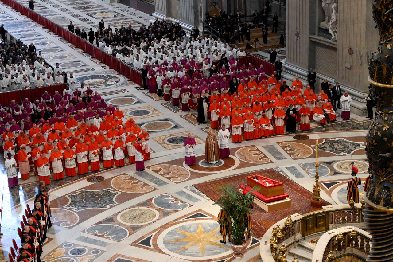 Pope Francis' body is transferred to St. Peter's Basilica