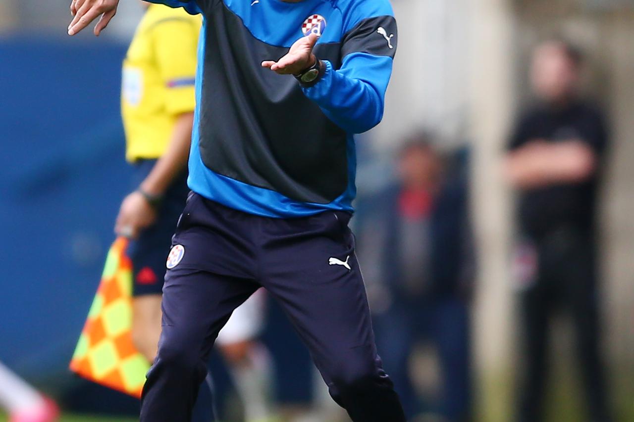 20.10.2015., Hitrec Kacijan, Zagreb - UEFA Liga prvaka, juniori, 3. kolo, GNK Dinamo - FC Olympiacos. Mario Cvitanovic. Photo: Slavko Midzor/PIXSELL
