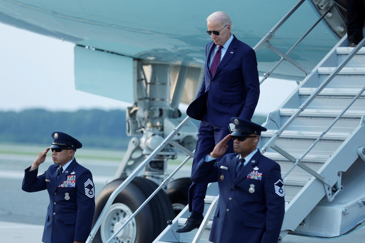 U.S. President Biden visits Delaware
