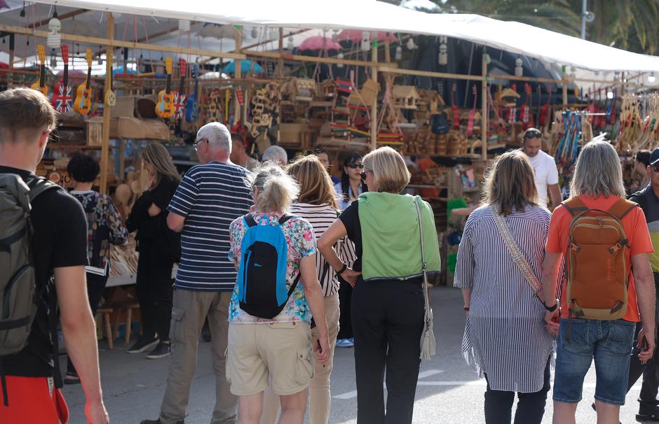 Splitska riva uoči blagdana sv. Duje