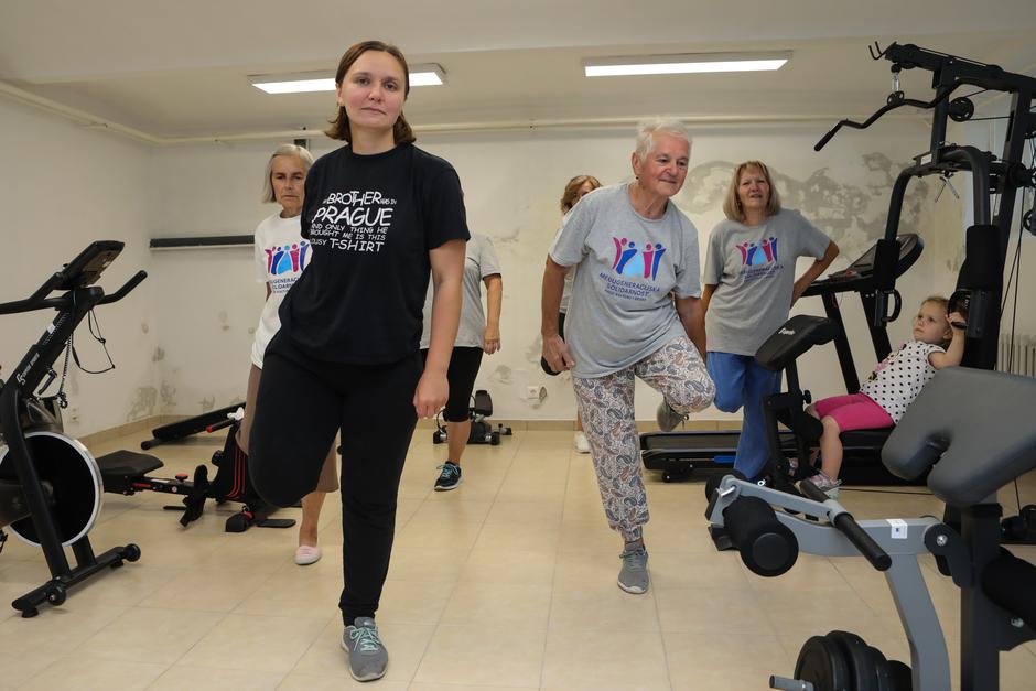 Reportaža "Bake u teretani" 