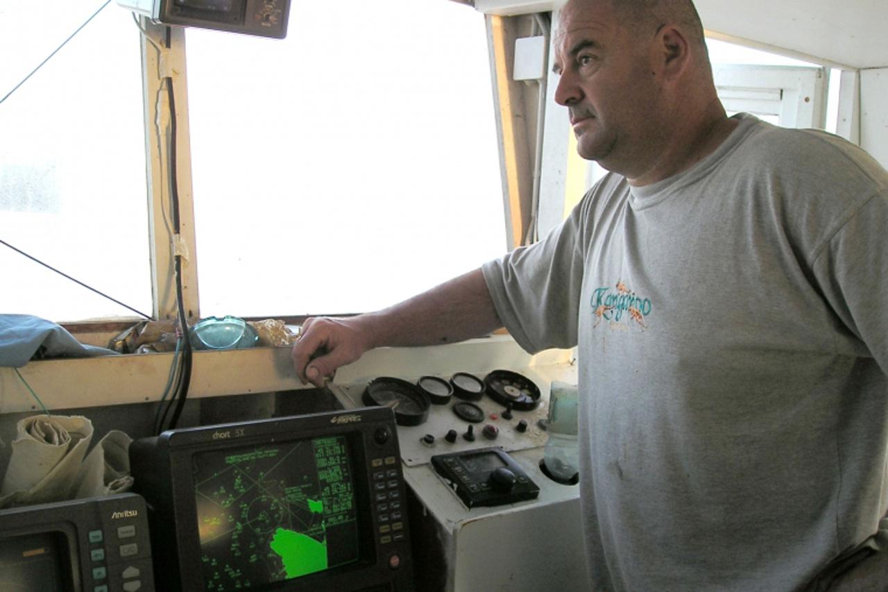 Danilo Latin, Savudrija, ribar