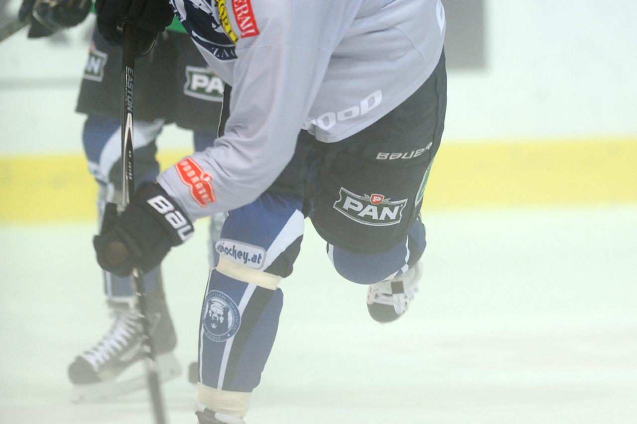 16.10.2014., Zagreb - Novi hokejas KHL Medvescak, Ville Leino.  Photo: Daniel Kasap/PIXSELL