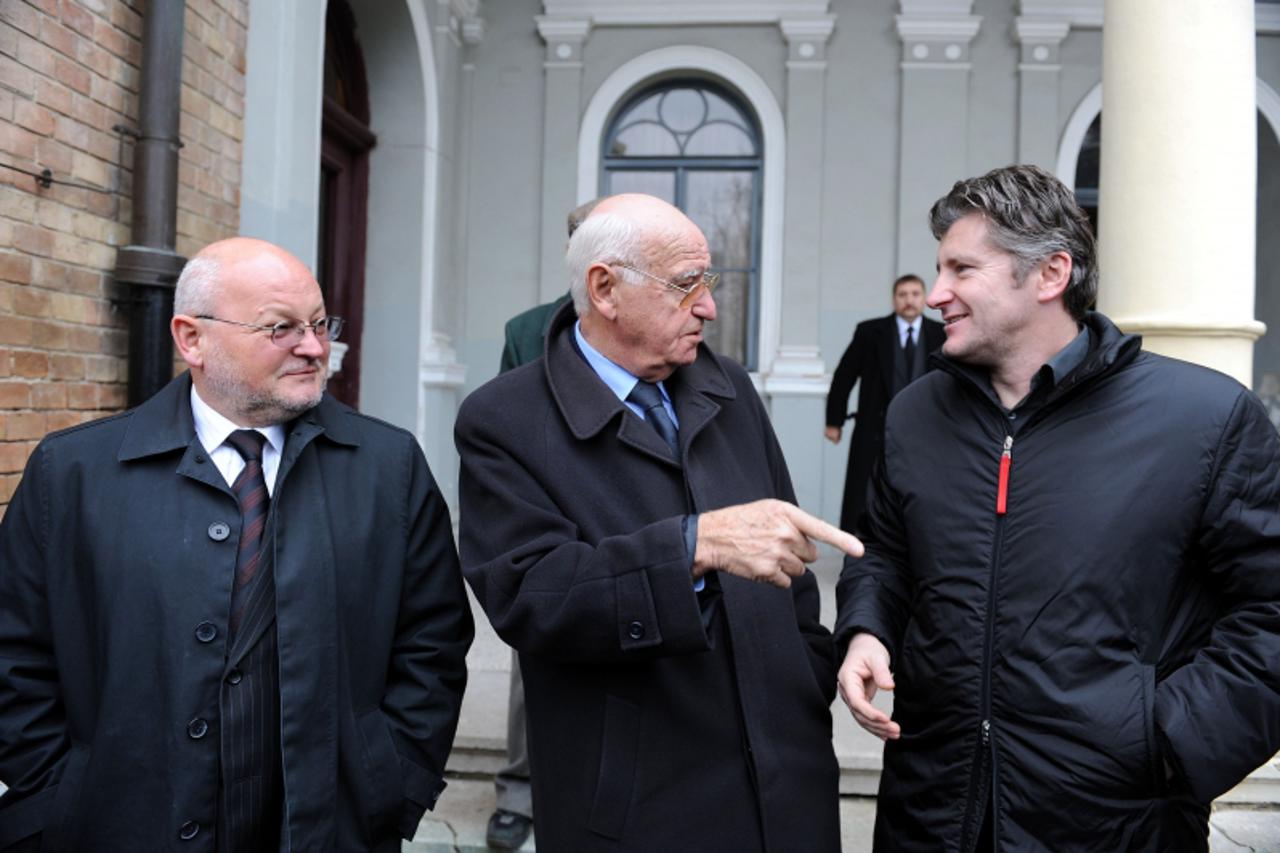 'sport...zagreb...15.12.2008.   gradsko groblje Mirogoj, posljednji ispracaj Drazana Jerkovica, legendarnog napadaca zagrebackog Dinama i reprezentacije, te prvog hrvatskog izbornika, sprovod, Davor S