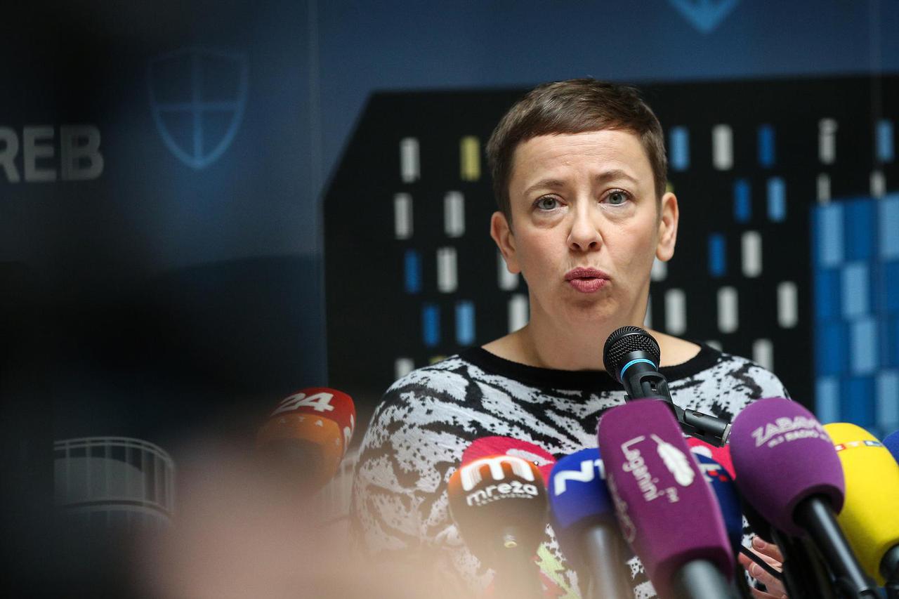 Zagreb: Tomislav Tomašević i Danijela Dolenec održali konferenciju za medije