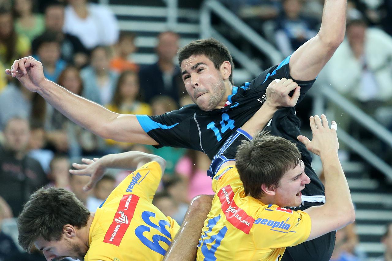 21.09.2013., Arena Zagreb, Zagreb - Rukometna Liga prvaka, CO Zagreb - Celje Pivovarna Lasko. Photo: Slavko Midzor/PIXSELL