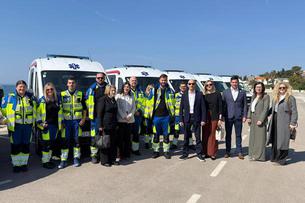 Nabavljena nova sanitetska vozila za Novalju, Gospić, Otočac, Senj i Korenicu