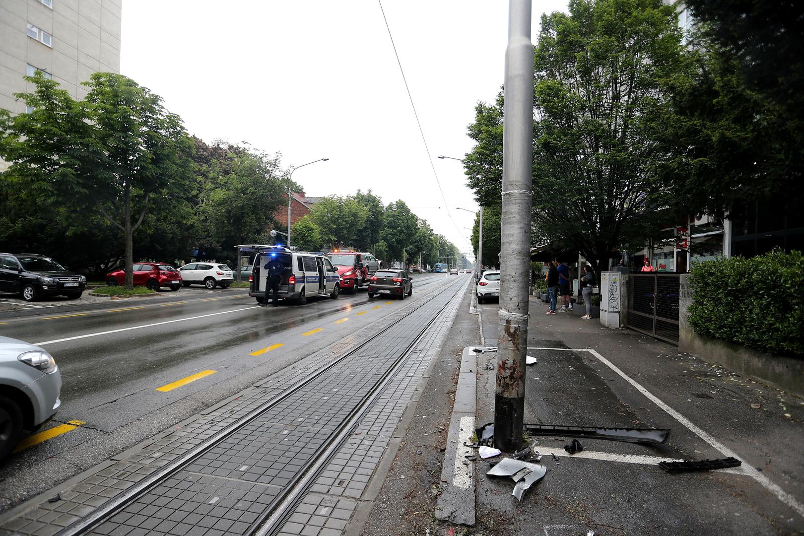 U Maksimirskoj ulici ispred kućnog broja 94 došlo je do prometne nesreće.