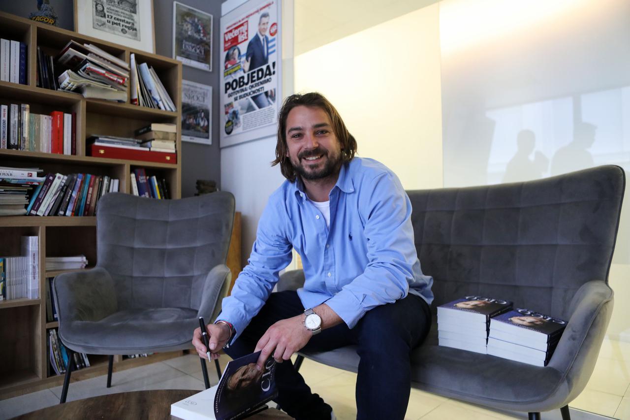 Zagreb: Niko Kranjčar i Martina Dalić u Večernjem listu