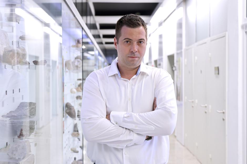 Zagreb:  Ivica Pavičić, docent na Zavodu za geologiju I geološko inženjerstvo