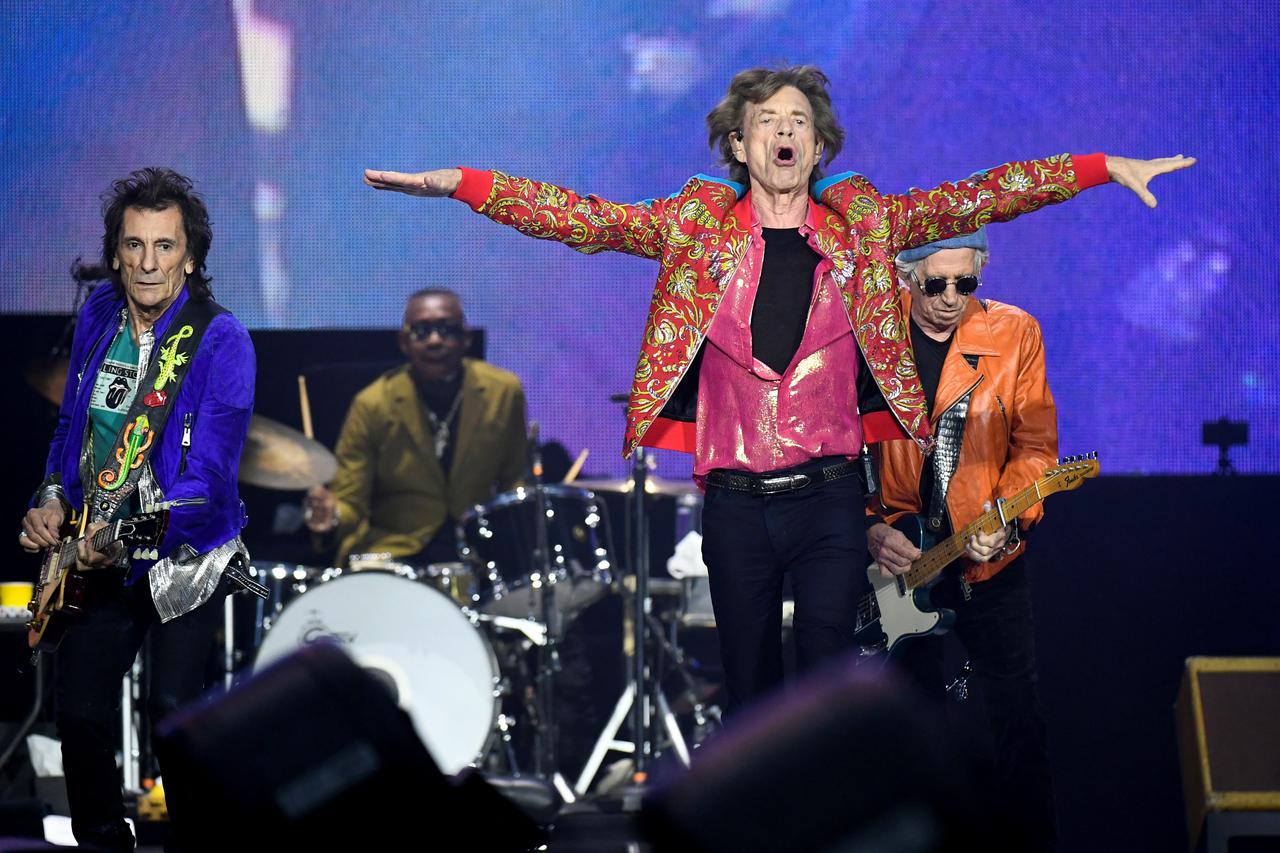 The Rolling Stones'  "Stones Sixty Europe 2022 Tour" concert in Amsterdam