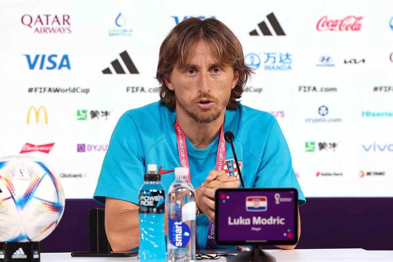 KATAR 2022 - Dalić i Modrić održali konferenciju za medije uoči utakmice s Brazilom