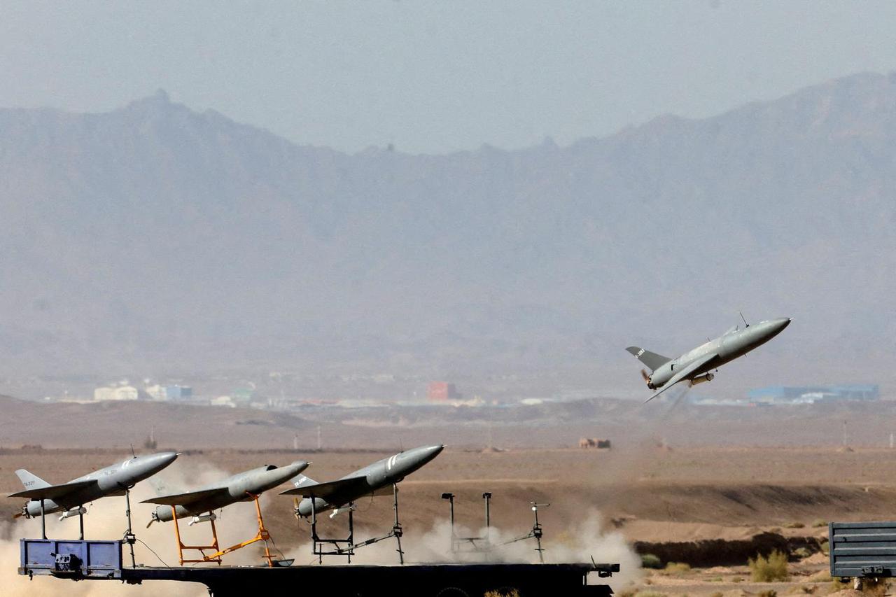 FILE PHOTO: Military exercise in an undisclosed location in Iran