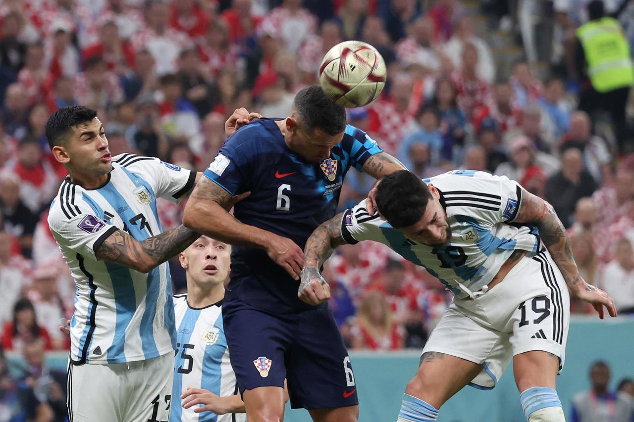 KATAR 2022 - Susret Hrvatske i Argentine u polufinalu Svjetskog prvenstva u Katru