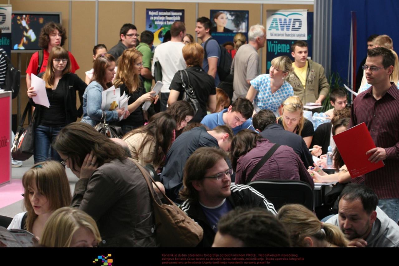 '07.05.2009., Bocarski dom, Zagreb - Dan karijera. Photo: Zarko Basic/Poslovni dnevnik/PIXSELL'