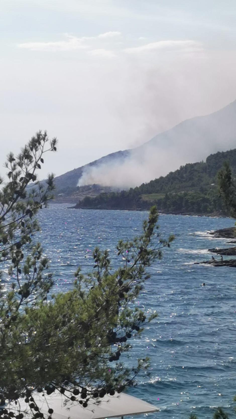 Požar na Braču - Murvice