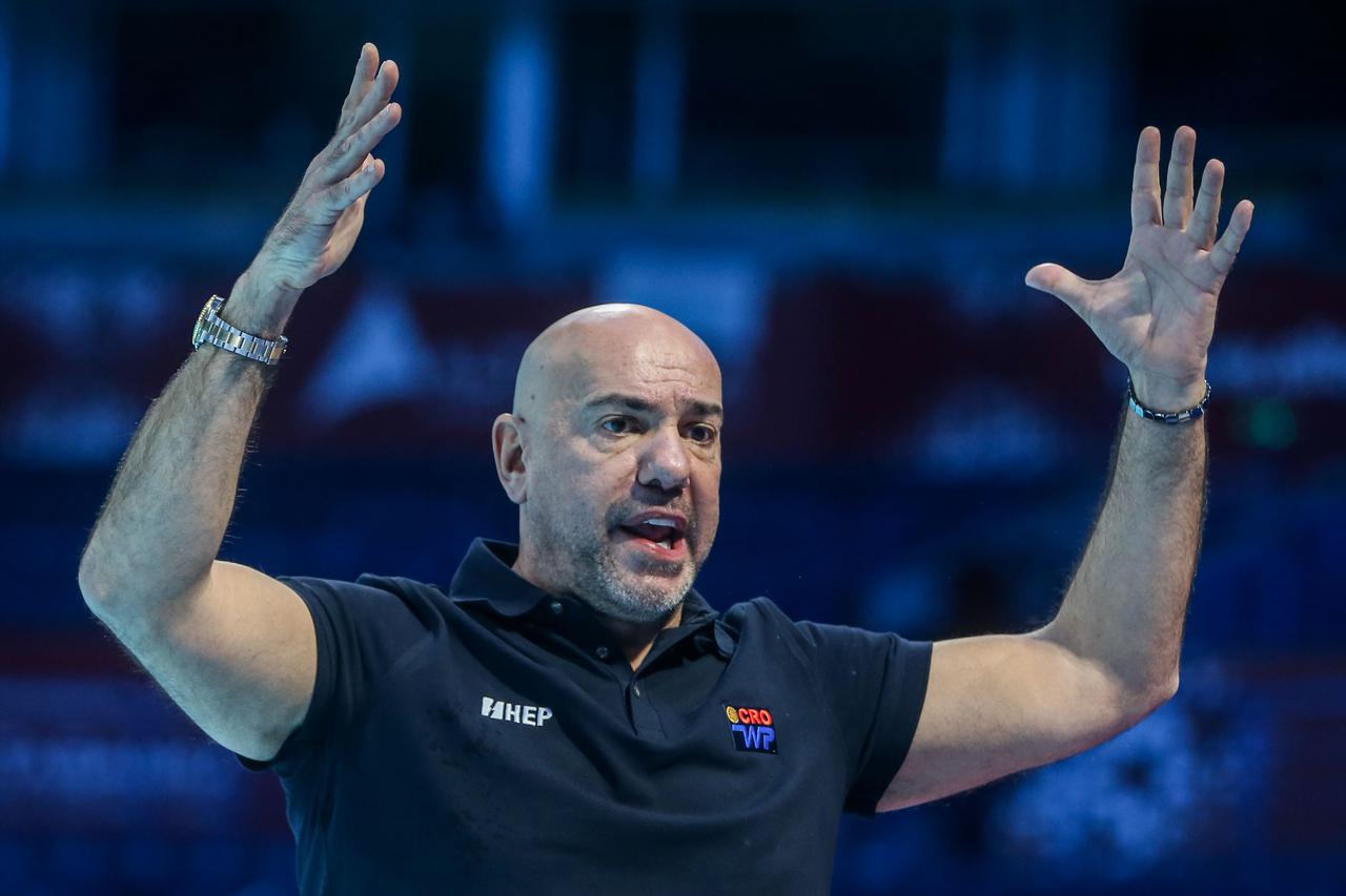 Beograd: Utakmica 2. kola 37. Europskog vaterpolo prvenstva, Gruzija - Hrvatska