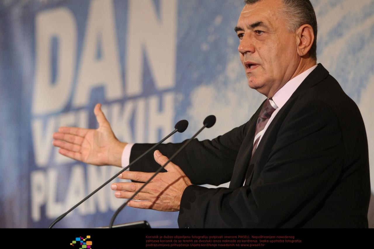 '24.10.2012., Zagreb - U hotelu Westin odrzana 4. konferencija Dan velikih planova - kako pripremiti tvrtku za poslovanje u 2013. Ivica Mudrinic. Photo: Marko Prpic/PIXSELL'