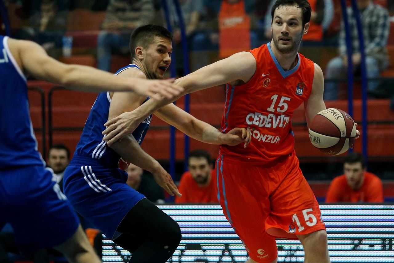 20.02.2017.,Zagreb - KC Drazen Petrovic, 23. kolo ABA lige: Cibona - Cedevita. Miro Bilan.  Photo: Dalibor Urukalovic/PIXSELL