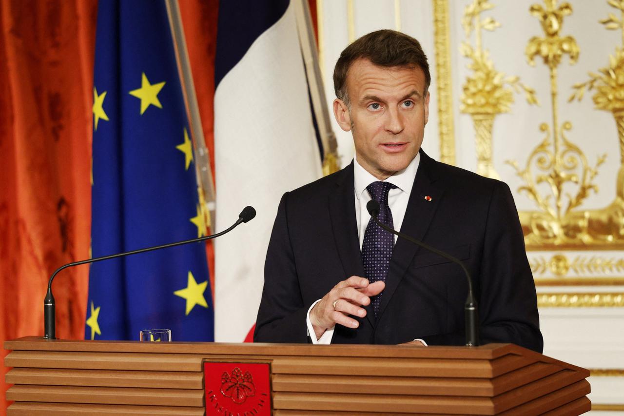 French President Emmanuel Macron visits Japan