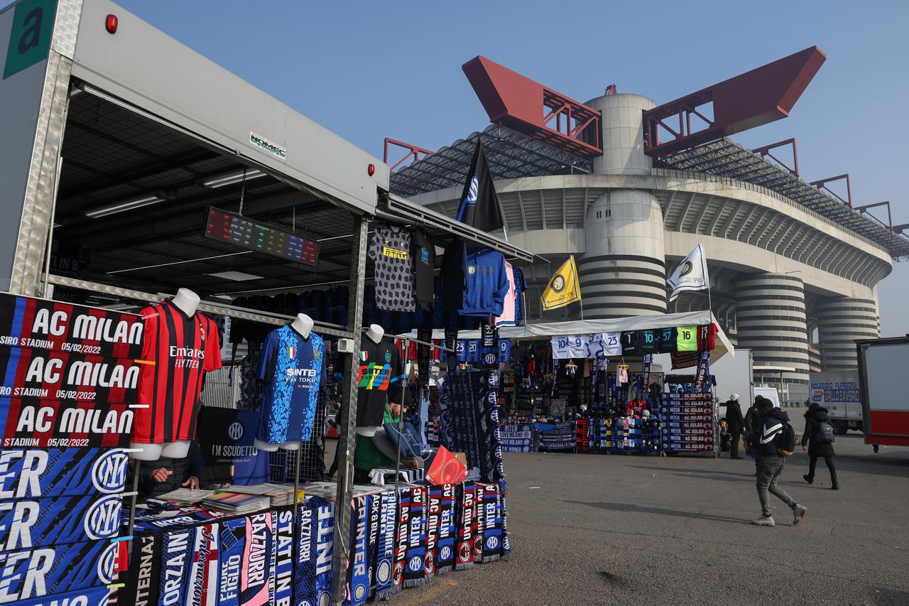 Internazionale v AC Milan - Serie A - Giuseppe Meazza