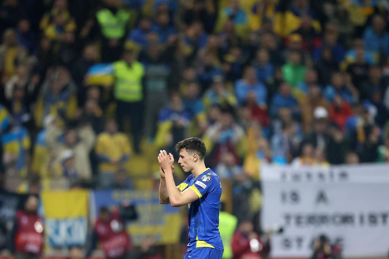 Zenica: BiH protiv Ukrajine u polufinalnoj utakmici play offa za plasman na EURO 2024.