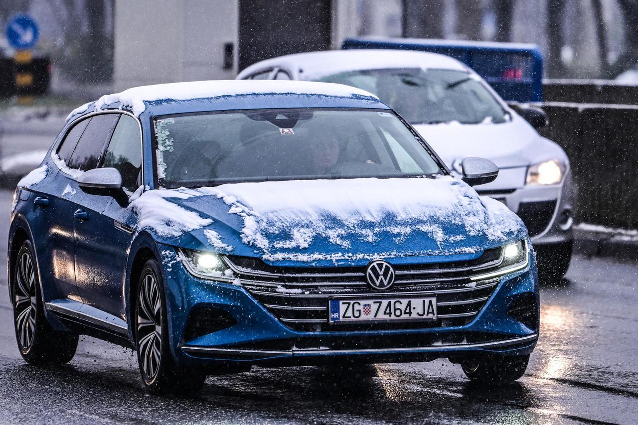 Zagreb: Zimski uvjeti u gradu