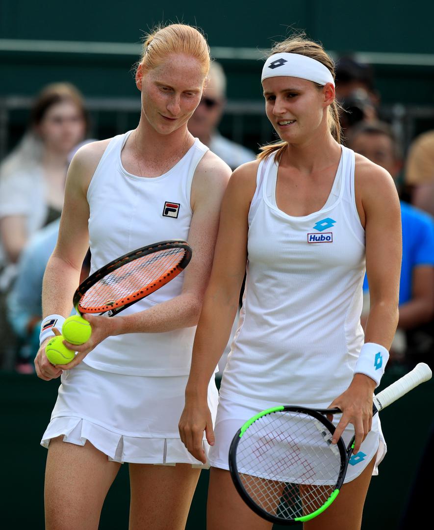 Alison Van Uytvanck i Greet Minnen u listopadu su u paru osvojile turnir u Luksemburgu, međutim njihov nastup u Wimbledonu nije bio jednako uspješan. Ispale su već u drugom kolu.