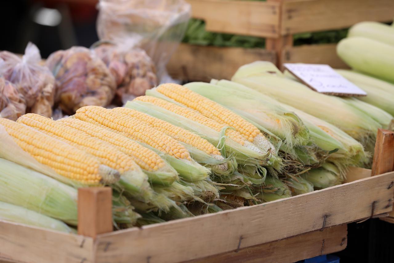 Rijeka: Ponuda voća i povrća na riječkoj tržnici