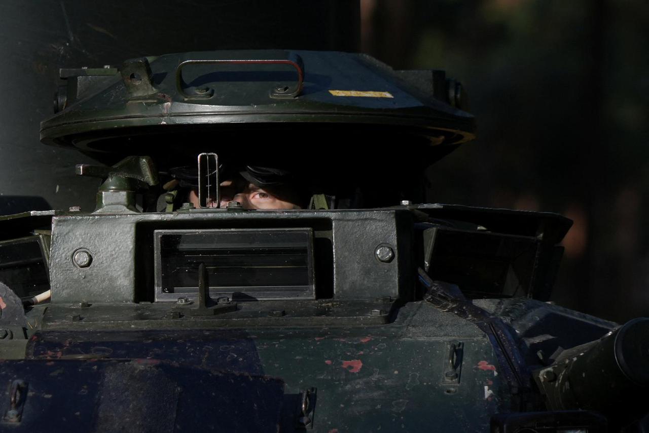 Swedish troops train ahead of NATO deployment to Latvia