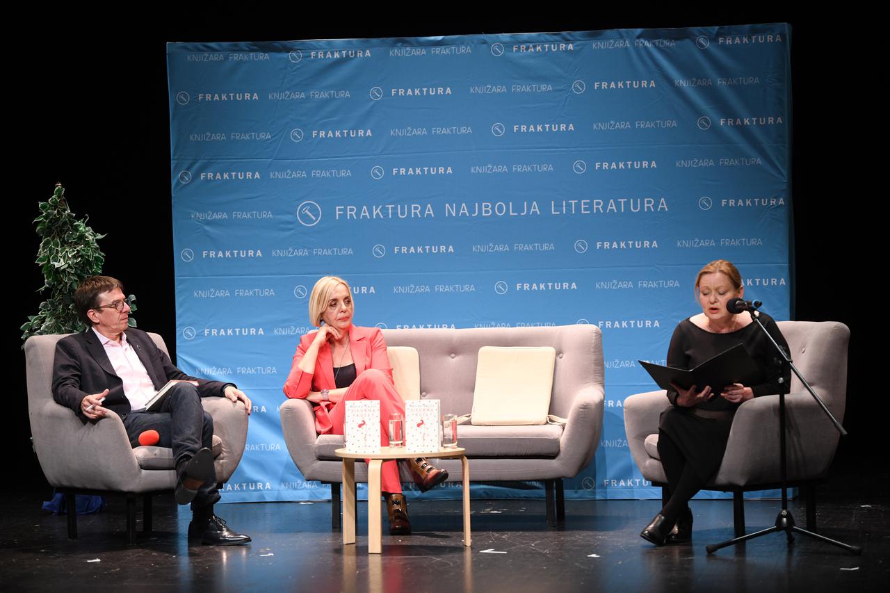 Zagreb: Na književnoj tribini razotrkrivanje predstavljena je knjiga Marine Vujčić Sigurna kuća