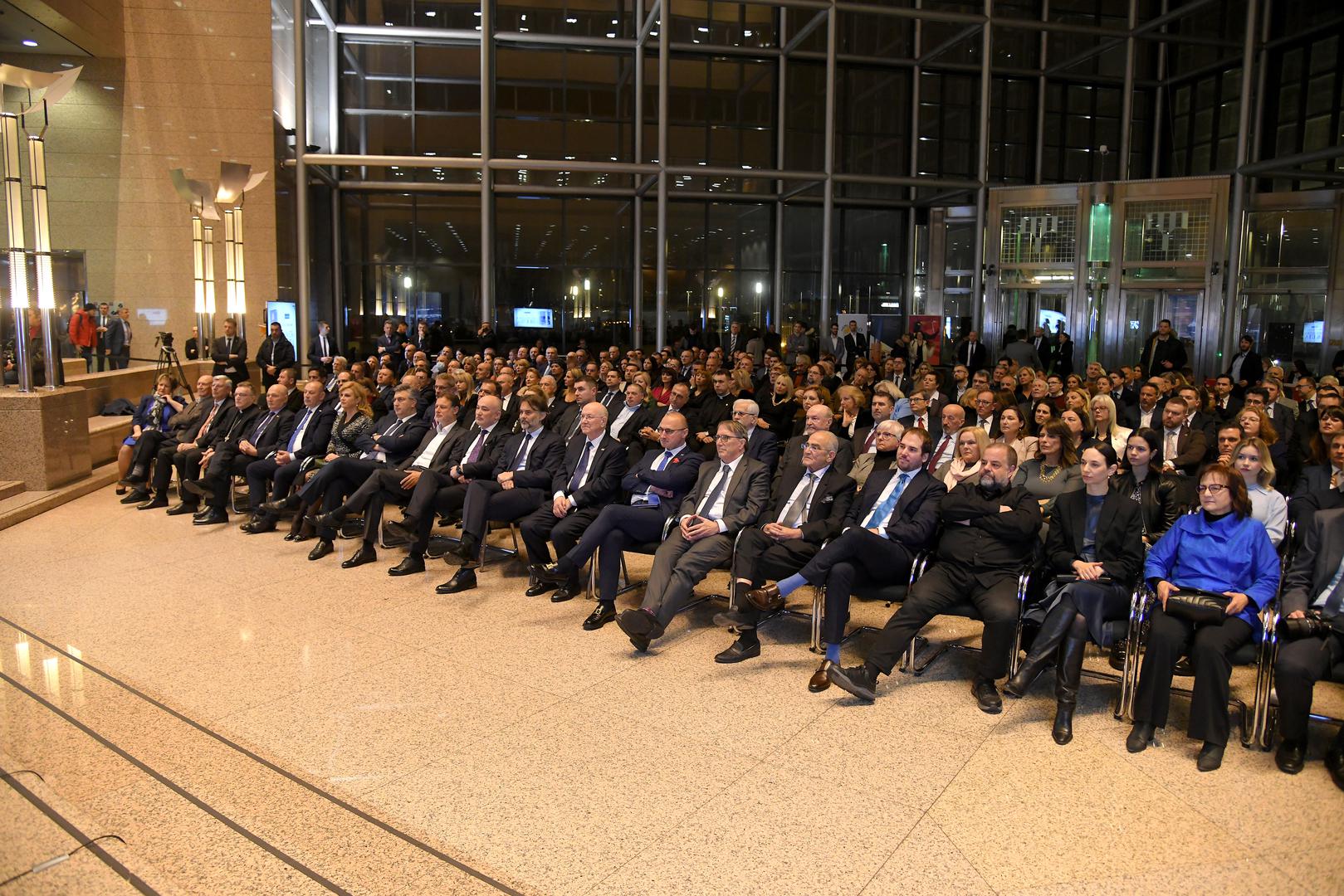 16.01.2023., Zagreb - U Nacionalnoj i sveucilisnoj knjiznici odrzana je promocija 2. dopunjenog izdanja knjige "Diplomatska oluja" Mate Granica. Photo: Josip Regovic/PIXSELL
