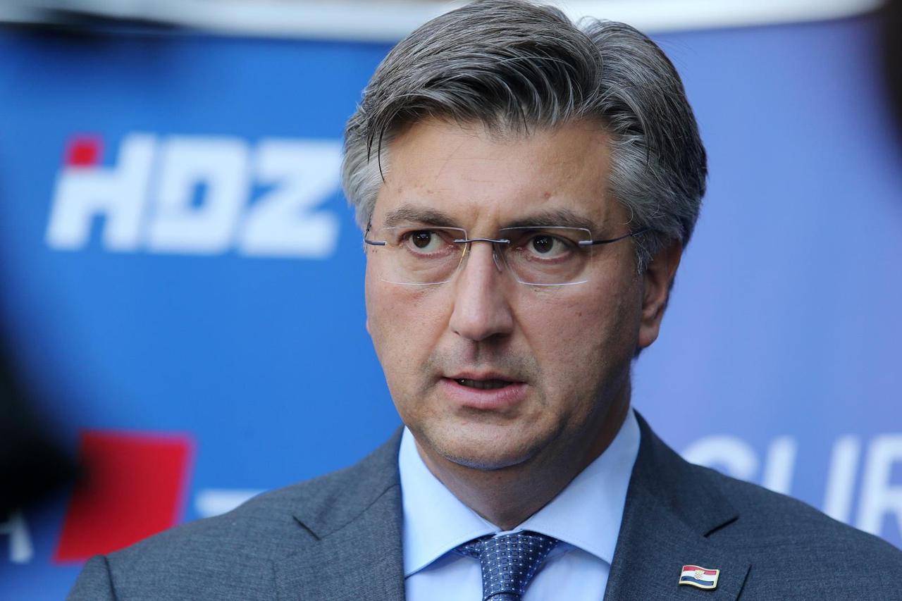 Zagreb: Izjava Andreja Plenkovića nakon sjednice Predsjedništva HDZ-a