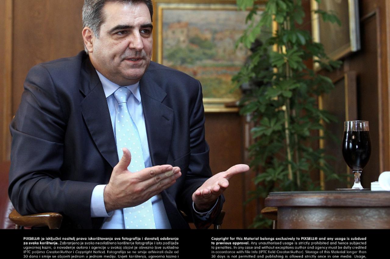 '05.04.2012., Zagreb - Nadan Vidosevic, predsjednik Hrvatske gospodarske komore. Photo: Goran Stanzl/PIXSELL'