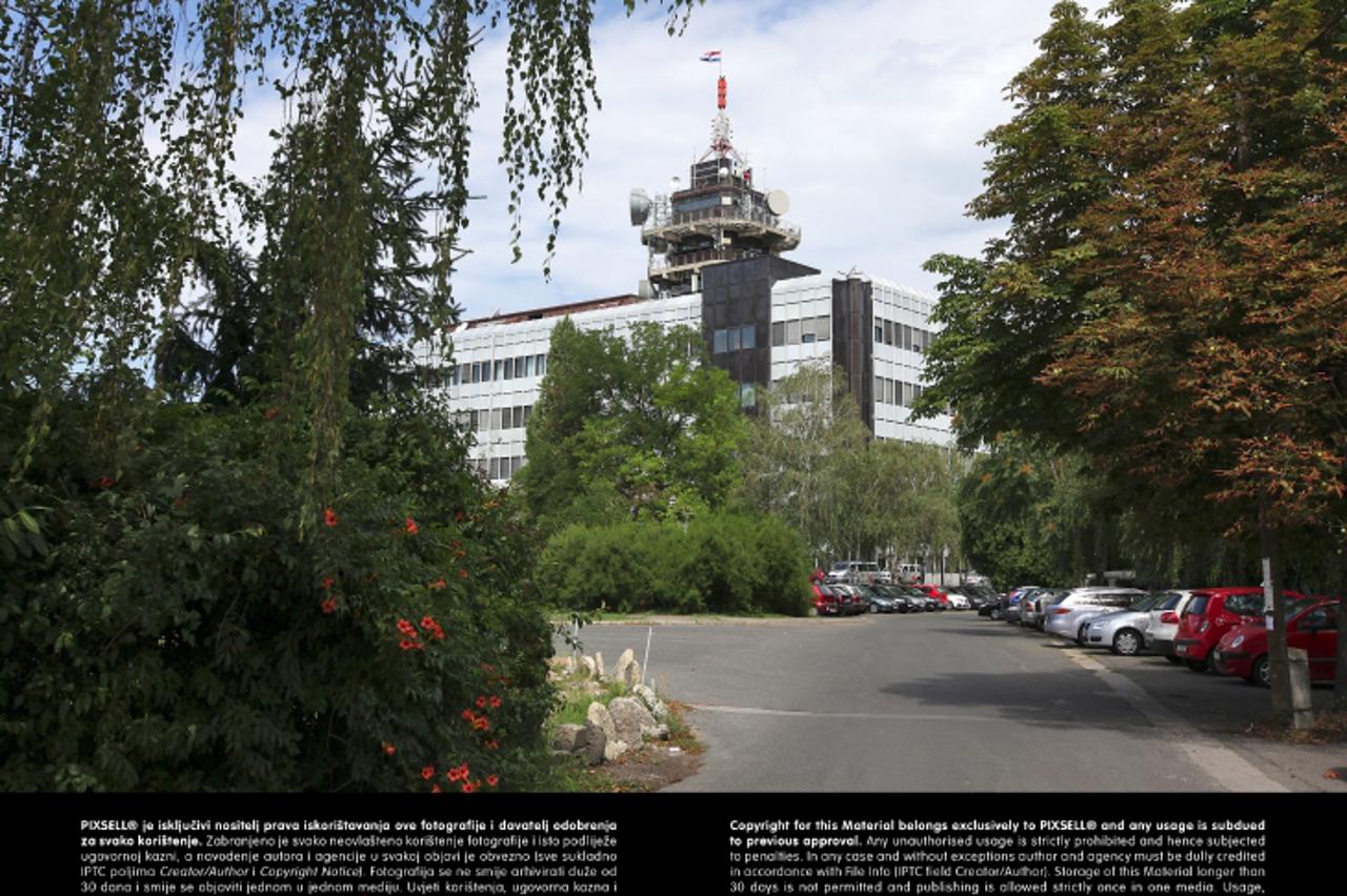'31.07.2012., Zagreb - Zgrada HRT-a na Prisavlju. Photo: Patrik Macek/Pixsell'