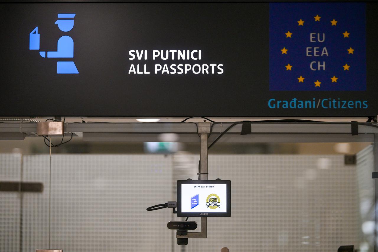 Zagreb: U zračnoj luci započela je puna primjena Entry/Exit sustava (EES) - suvremeno rješenje za upravljanje granicama