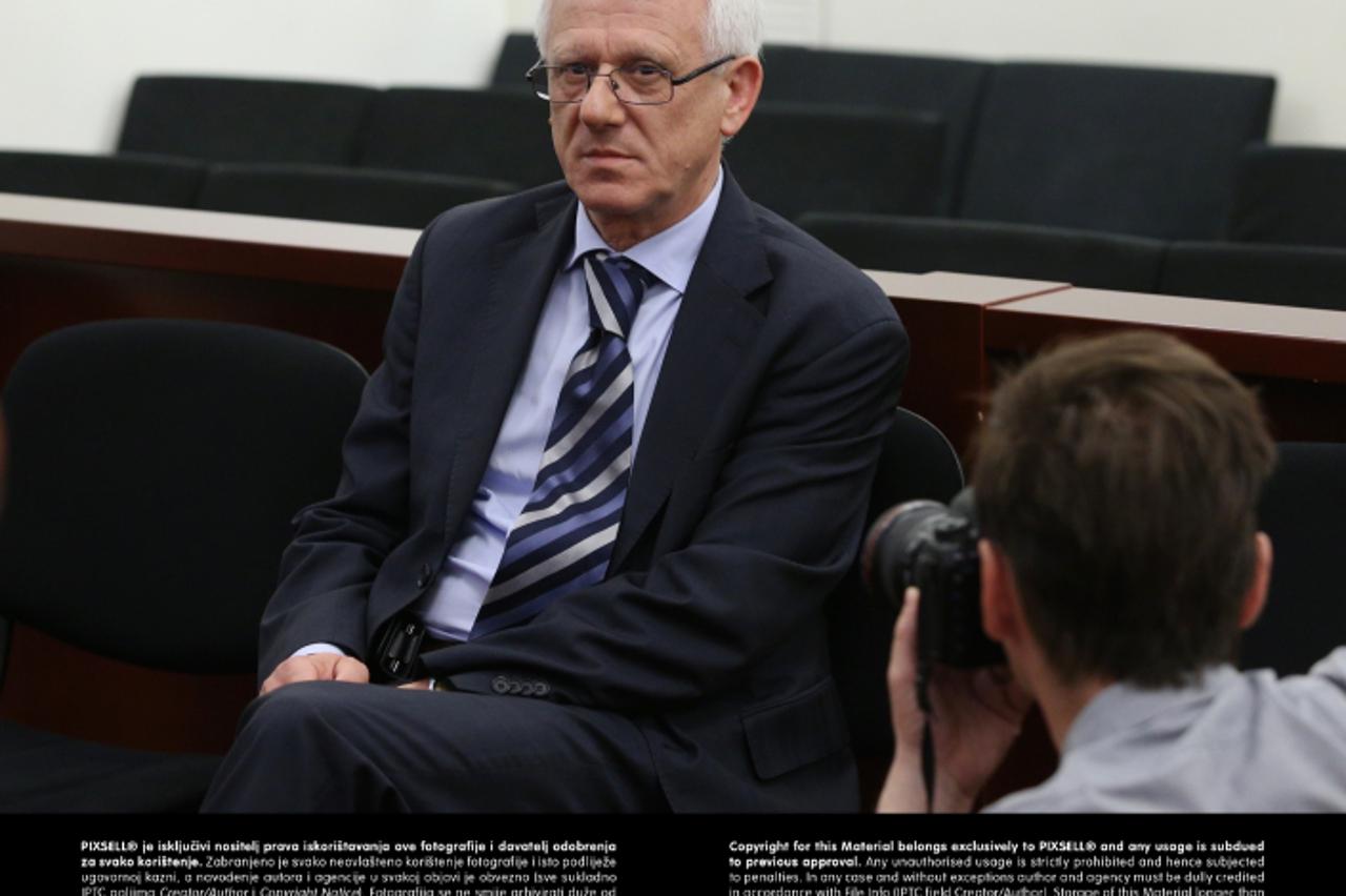 '19.06.2013., Zagreb - Na Zupanijskom sudu nastavak sudjenja Ivi Sanaderu za slucaj Planinska. Luka Zivanovic Photo: Marko Lukunic/PIXSELL'