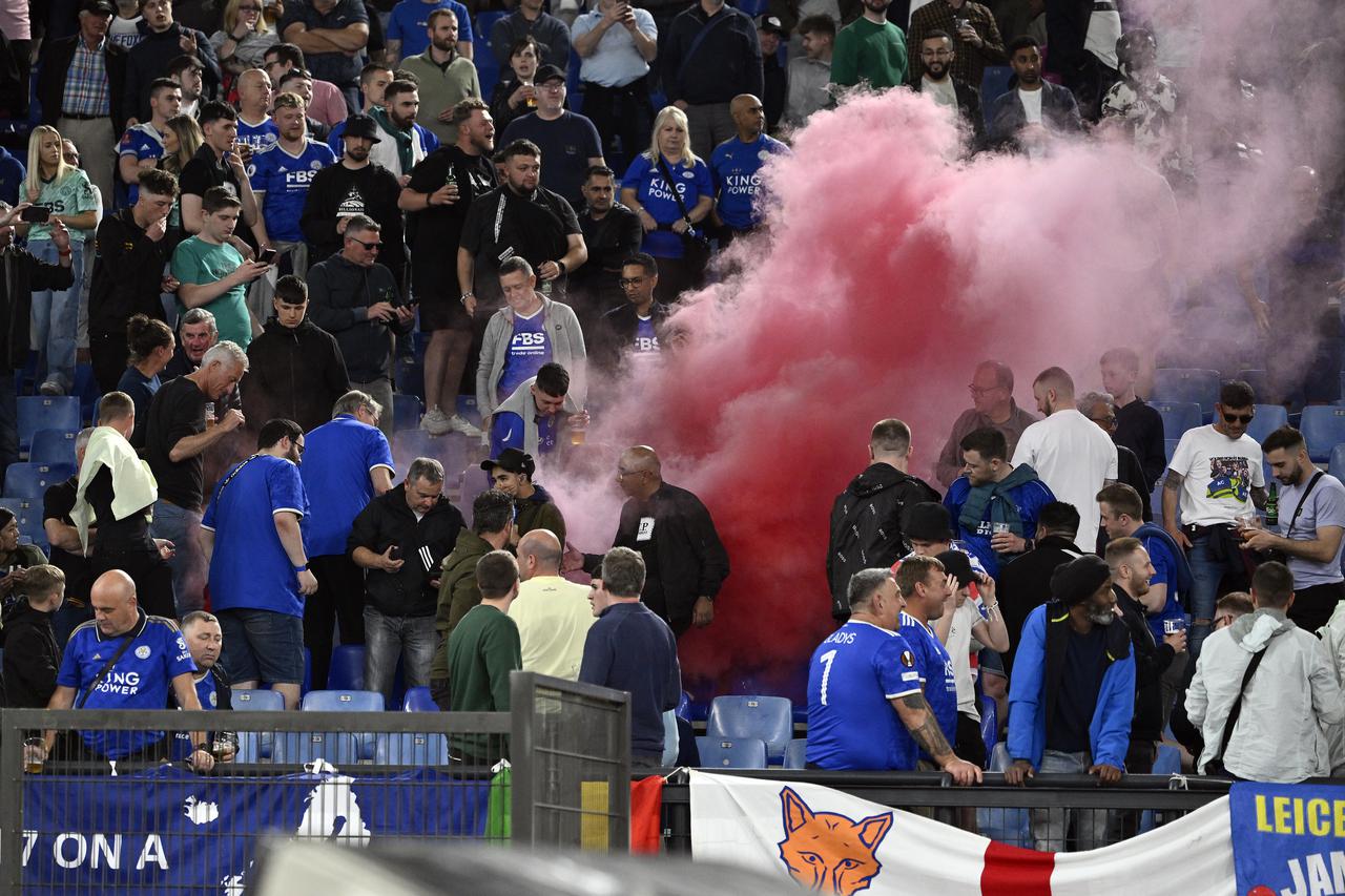 Roma v Leicester City - UEFA Europa Conference League - Semi Final - Second Leg - Stadio Olimpico