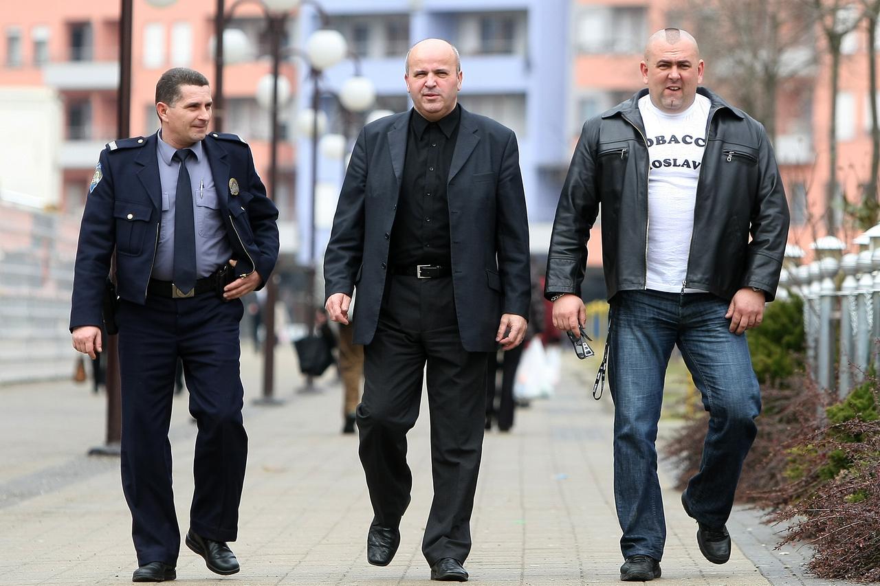 07.02.2008.,Zapresic,Hrvatska - policijska postaja Zapresic - pres konferencija policajaca koji su uhvatili Mladena Slogara,osumnjicenog za ubojstvo Ivane Hodak.Srecko Martinic,Predrag Mihalinec,Zeljko Prsa. Photo: Davor Puklavec/24sata