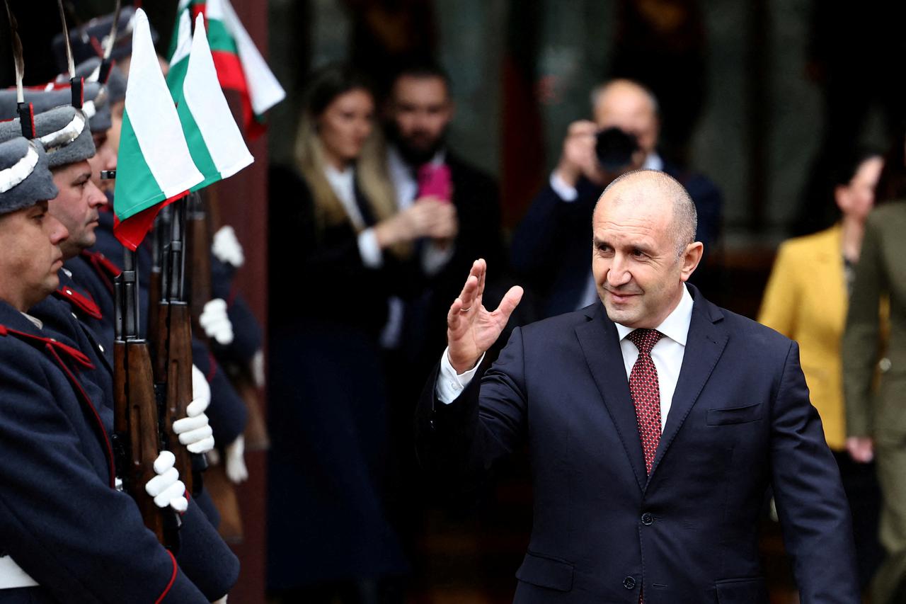 FILE PHOTO: Bulgarian President Radev officially steps down in Sofia