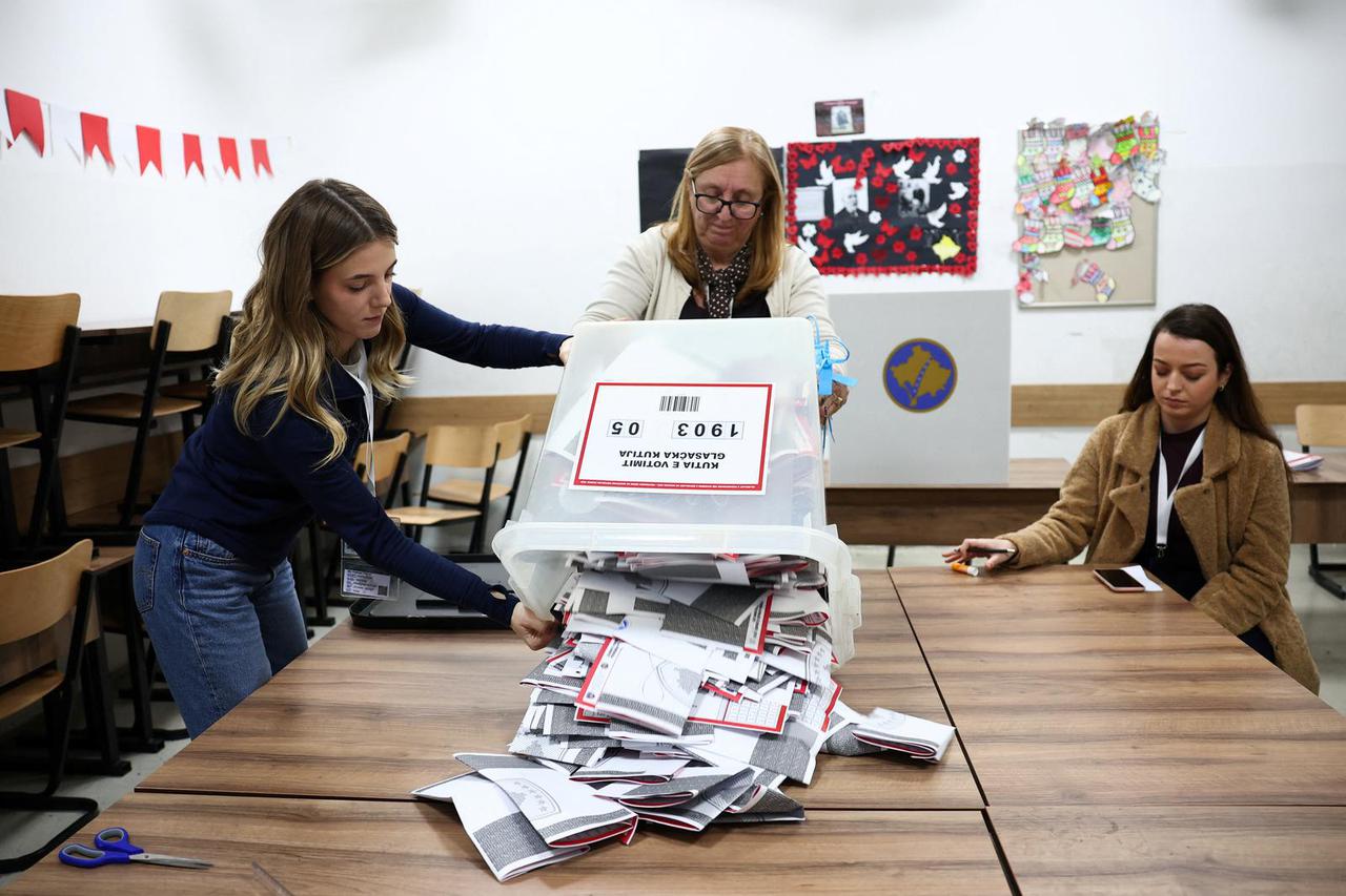 Kosovo holds a snap parliamentary election